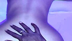 Desi indian woman gets bent over for hardcore doggystyle fucking her hairy pussy.