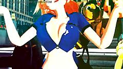 Don't Stop The Dancing In This Hentai Anime Scene