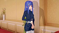 Anime assassin's secret mission involves erotic massage