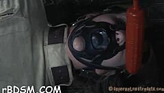 Horny Gf Costume Rubs Her Honey Pot With Toys