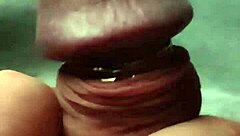 Cockring fetishists indulge in hardcore bondage