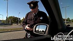 In the jailhouse, a threesome unfolds with blowjob and assfucking