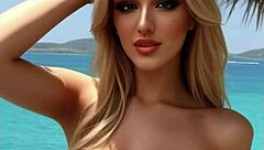 Serbian Babe Nevena Bo Ovi Shows Tits