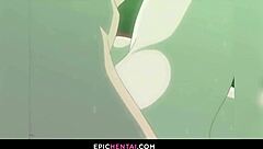 Tsundere stepsister Hitomi gets wild in steamy hentai action