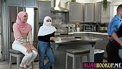 Young Arab woman learns American sexual culture from her friends after moving to America