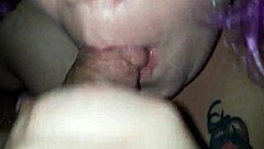 Wet Food Play With POV Cumshot And Wife Sucking