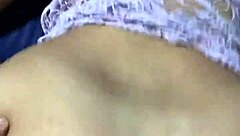 I find my stepsister masturbating her pussy and give her cum on her big ass