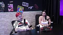 Bruna Ferraz With Soccer Players In Anal