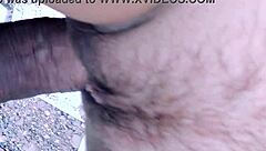 intense outdoor creampie with milf in evening