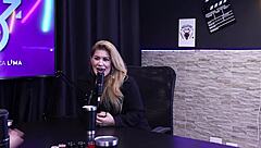 Bruna Ferraz With Soccer Players In Anal