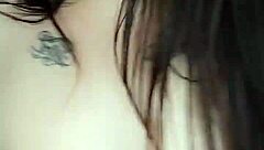 girl chats and touches for boyfriend