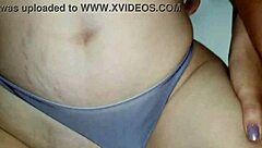 Wife orgasms in shaved pussy homemade cumshot