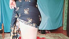 big booty blonde crossdresser rides in homemade gay scene