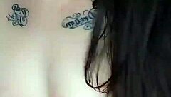 girl chats and touches for boyfriend