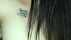 girl chats and touches for boyfriend