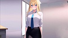 i’m your submissive in the office, obey me for release