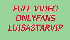 Watch luisastarvip, skinny teen 18+, play with red dildo in the kitchen solo.