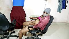 Uncut Dick Stands Firm on Sand Clock