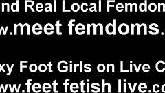 Explore the world of foot worship and domination