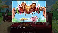 my pig princess has naughty ice cream sucking techniques