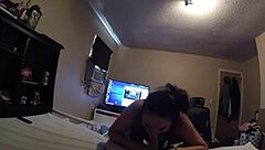 blowjob leads to cum in mouth swallow