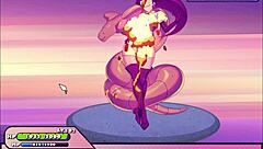 Pokemon hentai episode with big tits cowgirl riding and creampie cumshot