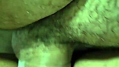 who enjoyed the most in this couple's homemade moment