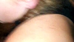 Amateur couple enjoys oral pleasure with curvy milf