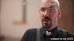 Petite 18+ teen 18+ gets her narrow ass nailed in POV anal by horny dude.