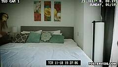 Horny milf and teen sharing one huge cock