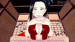 Momo Yaoyorozu Bj Tj Boku No Hero Free With Chubby Brunette.