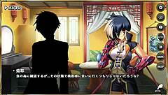 Detailed hentai scene featuring wei yan in erotic encounter from makoi kishi musou tenka touitsu den
