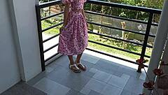 she ate two bananas in one day, one in her mouth and one in her pussy.