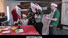 Summer Hart and Charlotte Sins share creampie – who's next for christmas?