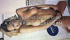 wanking the nivea girl, feeling every stroke on her nude body?
