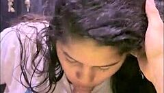 This beautiful 18-year-old university amateur paid me with her tight pussy