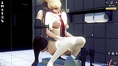 I Dive into This Hentai Anime Sex in 4D