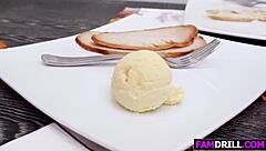 phoenix marie talks to her stepsons in a friendly way