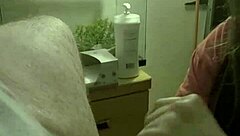 Asian Handjob Leads to Cum Facial Explosion!