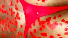 Waxplay leads to hardcore ass eating and creampie