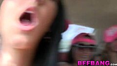 Teens pounded on the beach