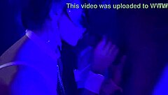 Trans Woman Fucks Well-Endowed Black Guy in Nightclub VIP!