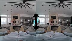 Latina Maid Swallows Big Cock!