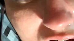 Candid Sandra in hidden moment