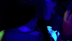 Trans Woman Fucks Well-Endowed Black Guy in Nightclub VIP!