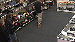 Hidden Cam Catches Couple Bitches Attempting Theft Before Getting Pounded Hard