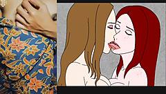 Asian Girl Masturbates Watching Cartoon Car!