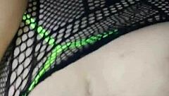 Culona's wild squirting scene with a big ass escort