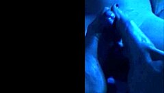 Mega-sized feet receive a delicious footjob