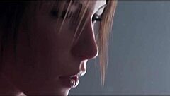 Sensual 3D pornography featuring Tifa and Overwatch characters